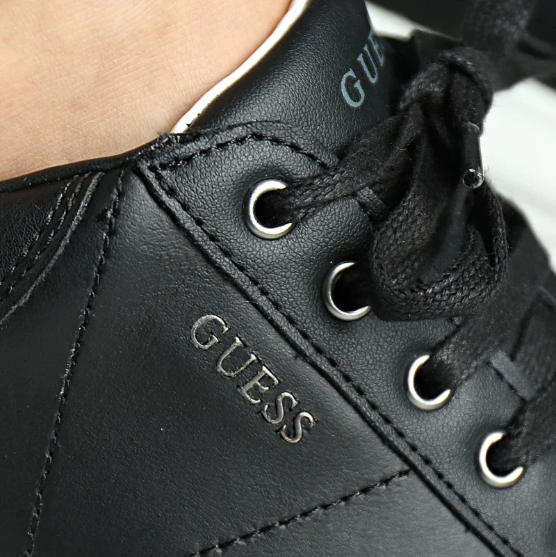 GUESS Guess Vibo Men's Leather Sneakers Fm5Vı9Ele12
