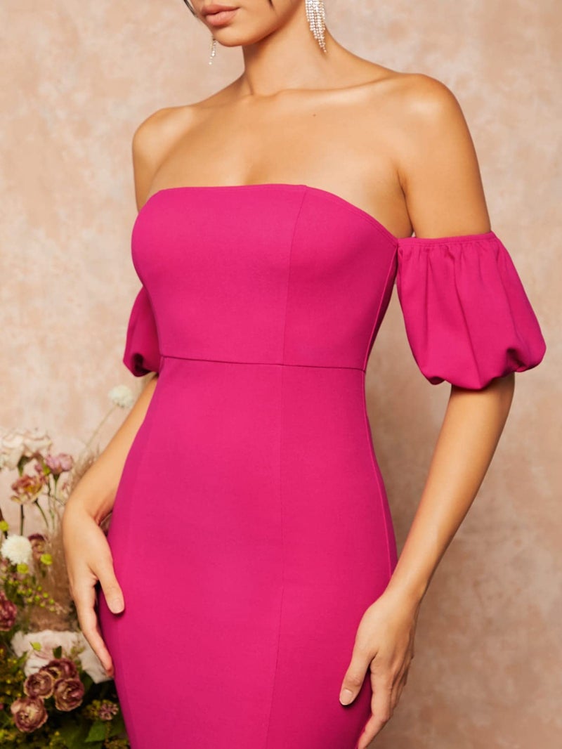 KOTTY Women's Valentno Dress(Pink,XL) - Image 5