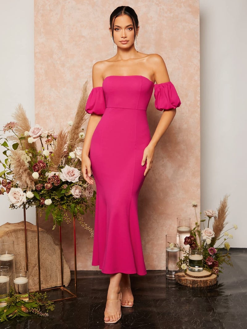 KOTTY Women's Valentno Dress(Pink,XL) - Image 2