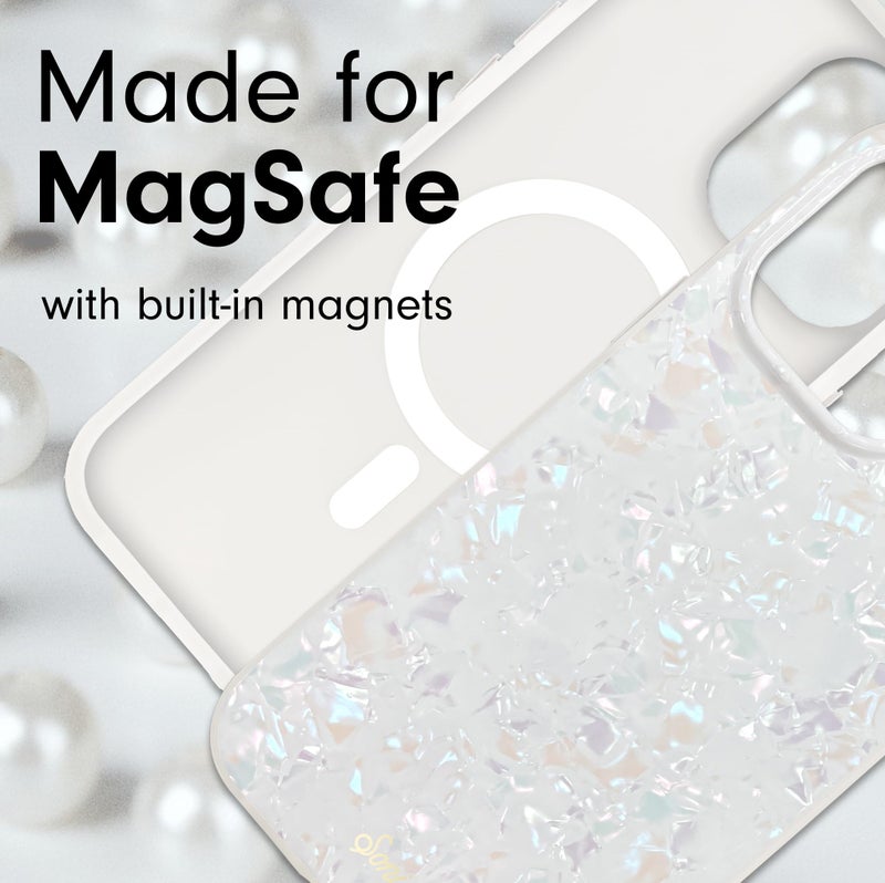 Sonix Case for iPhone 15 Pro | Compatible with MagSafe | 10ft Drop Tested | Pearl Tort - Image 3