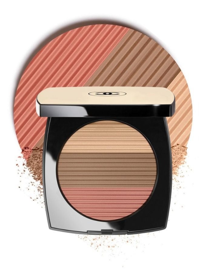 CHANEL CHANEL Les Beiges Healthy Glow Sun-Kissed Face Powder in Light Coral, 15g – Illuminating Bronzer & Blush for a Natural, Radiant Complexion  - Image 1
