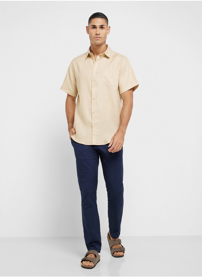 Robert Wood Linen Shirt  - Image 4