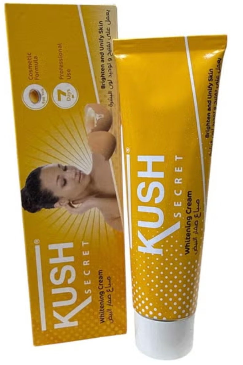 KUSH SECRET Whitening Cream With Egg Yolk Brighten And Unify Skin Tone 50 ml
