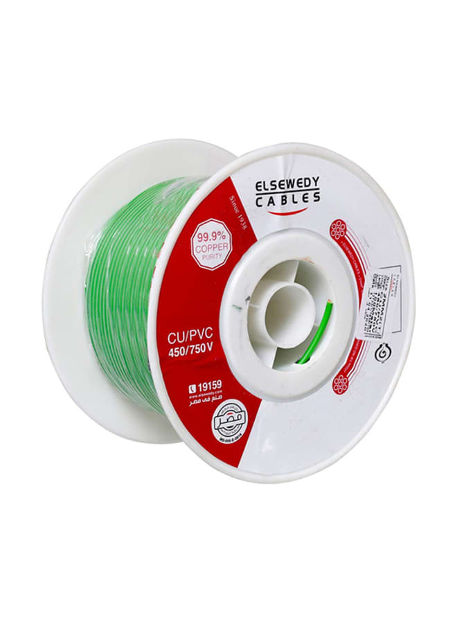 ELSEWEDY ELECTRIC EL SEWEDY Copper Wire Roll, Green, 2.5 mm², (100 meters)