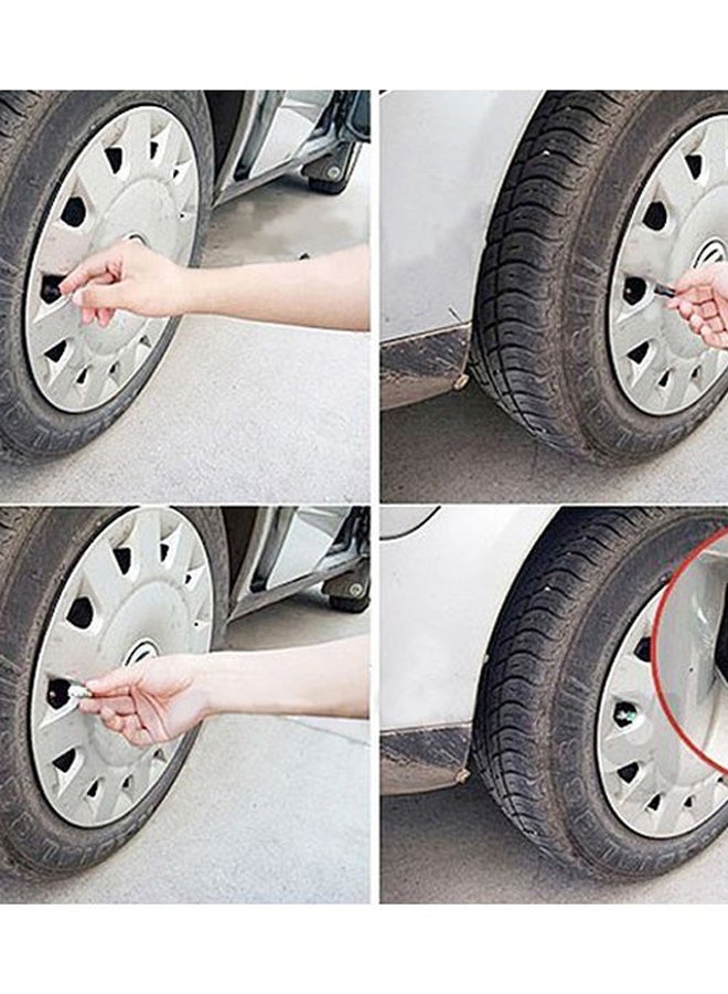 Loquat 4-Piece Car Tyre Pressure Monitor Valve Stem Cap - Image 5
