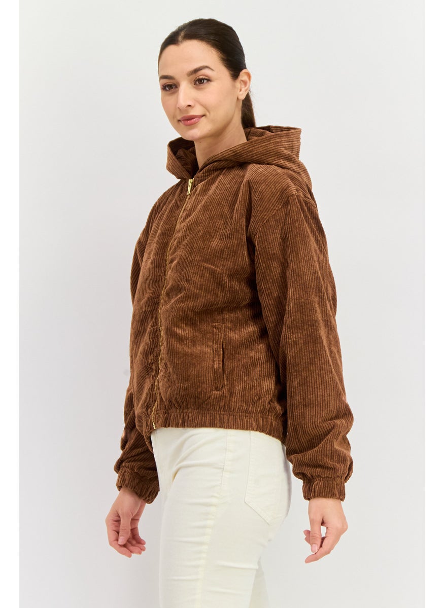 Women Cordray Softshell Jacket, Brown