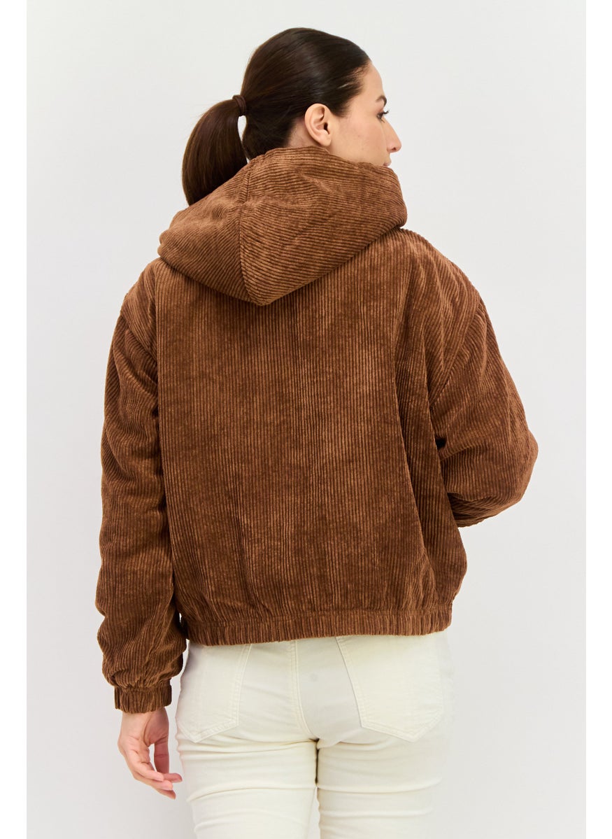Women Cordray Softshell Jacket, Brown