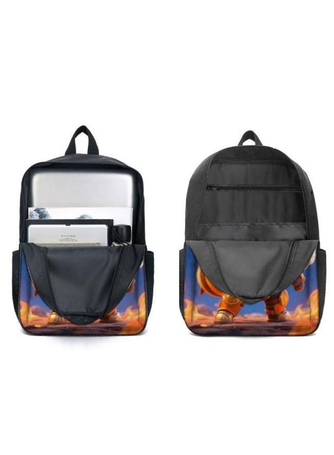 Bright Li Fire Unlock the new fashion of childish fun! Three-piece set of bags, cartoon elements for children and teenagers (students, children, friends' outings, mountain climbing, schooling, etc. can be used) - 40 - Image 4