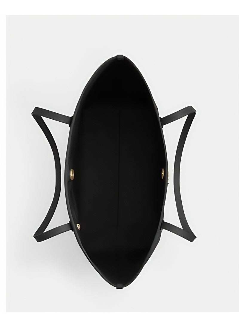 Coachoutlet City Tote Bag In Signature Canvas, Women's Cross Body Bag, Women's Hand Bag, Women's Shoulder Bag, Women's Travel Bag, Walnut-BlacK - Image 3