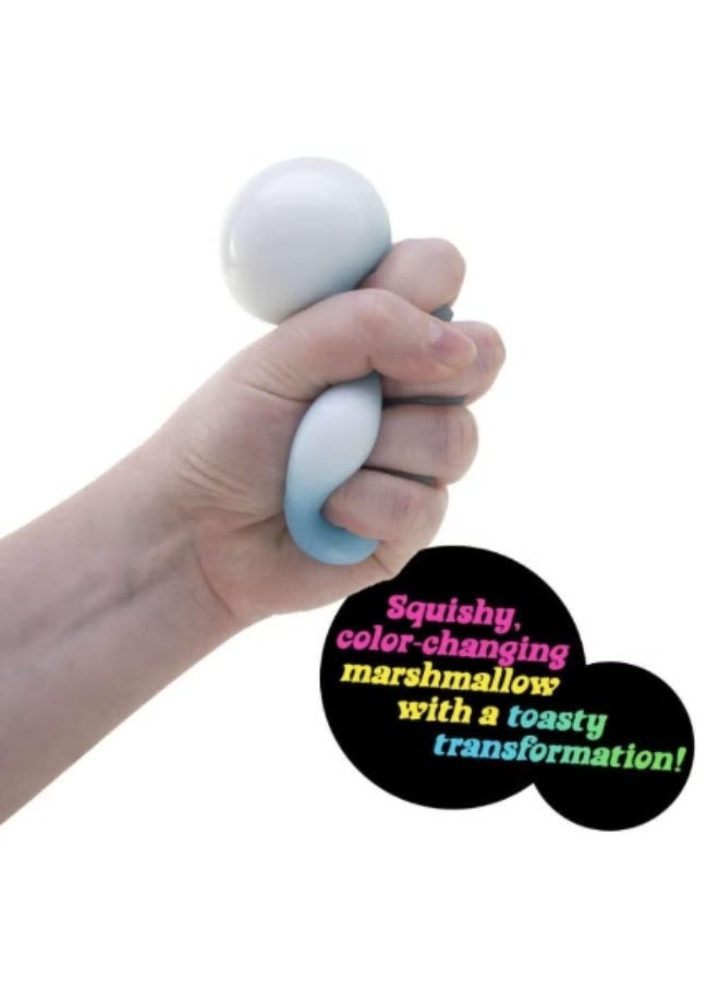 سكايلينغ Schylling NeeDoh تغيير ضغط لعبة, الشمس تنشط الإغاثة من الإجهاد فيدج لعبة, الناعمة Squishy الحسية لعبة للأطفال والكبار, هدية عيد ميلاد مثالية,NeeDoh Schylling الحسية لعبة للتخفيف من القلق, آمنة غير سامة العجينة المواد (الأزرق) - Image 2