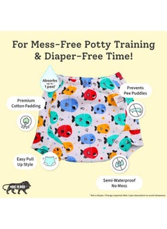 Superbottoms Padded Underwear™ For Babies | For Potty Training & Mess-Free Diaper-Free Time | 3 Layers Of Cotton Padding | Absorb 1 Pee | Pull-Up Style Potty Trainers  - Image 4