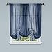 Achim Home Furnishings Achim Home Furnishings Ombre Tie up Shade, 50 by 63", Blue, 50 x 63,  - Image 2