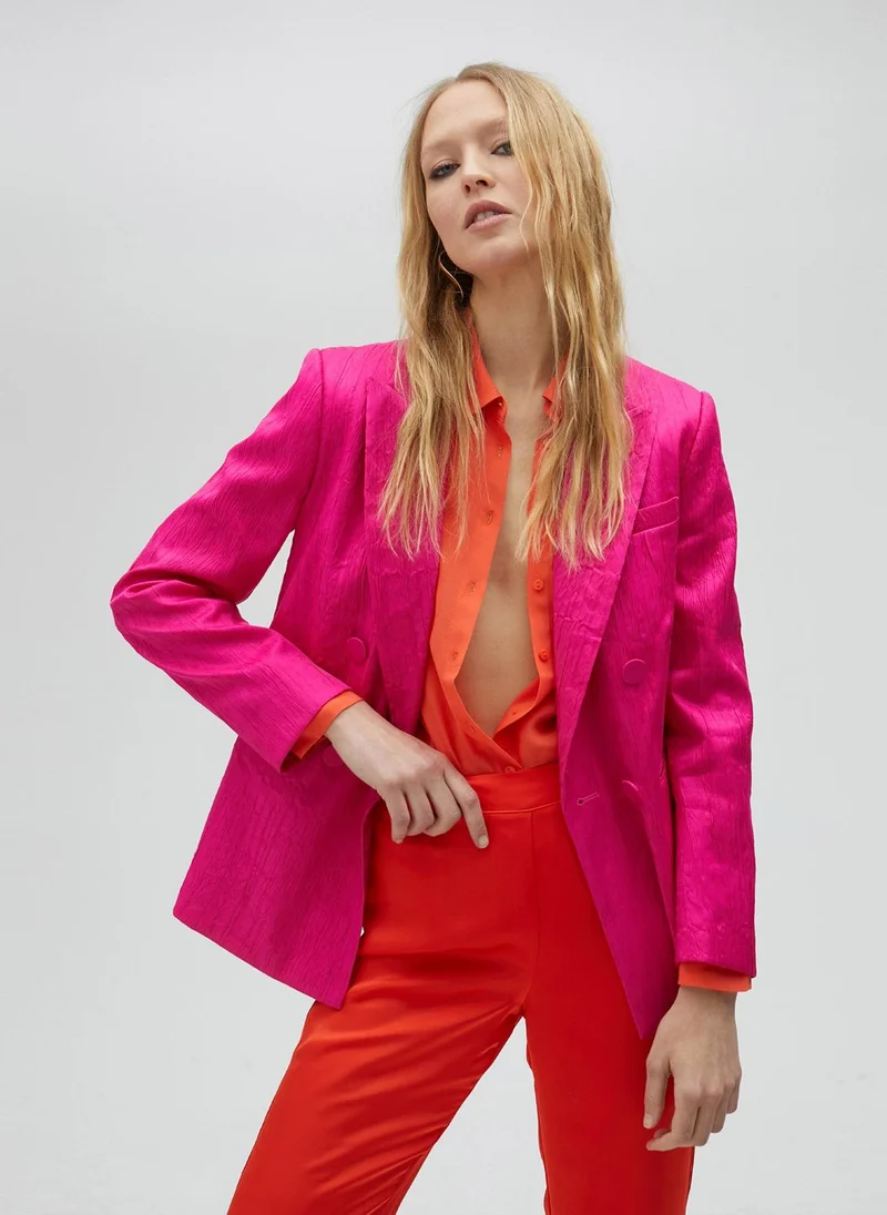 لولا كساديمونت جاكيت بملمس خشن