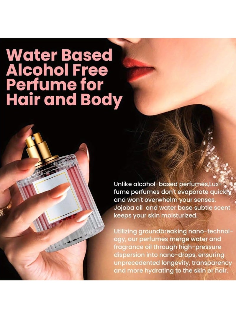 Luxfume عطر فرمون 50 مل للنساء، ماء عطر بخاخ، عطر للجسم للنساء، عطر زهري للنساء، عطر طويل الأمد للنساء، عطر برائحة محسنة  - Image 3