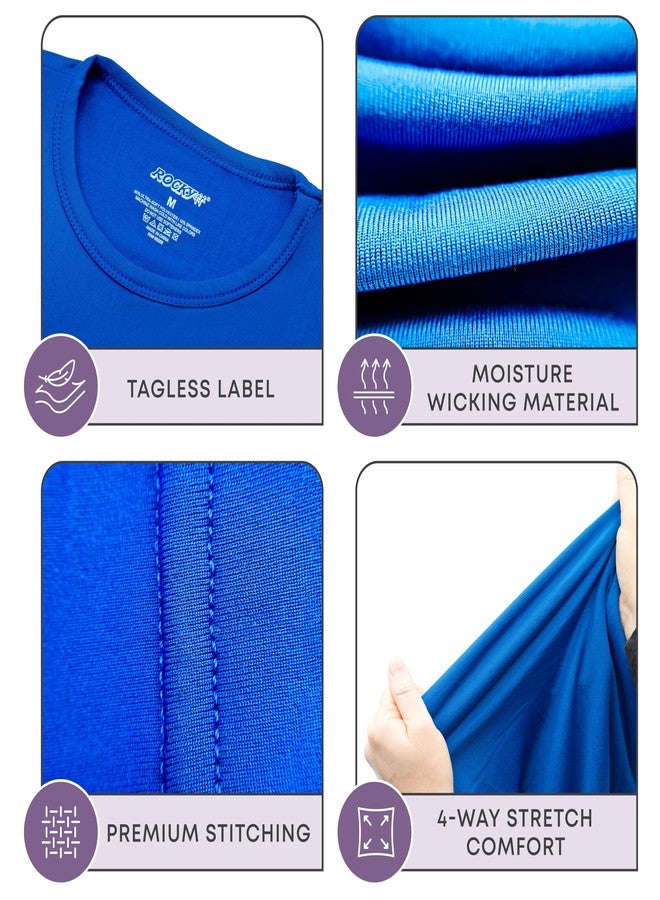 Rocky Thermal Underwear for Kids, Boys Thermals, Long Johns Underwear, Base Layer for Cold Weather/Skiing, Blue, M - Image 3