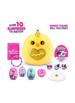 Rainbocorns Rainbocorns Eggzania Surprise Mini Mania Series 1, Collectible Plush Stuffed Animal, Surprise Eggs, Stickers, DIY Jewelry, Slime, Ages 3+ Toys for girls  - Image 4