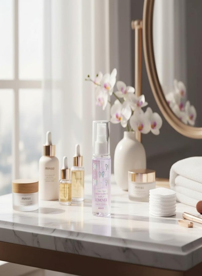 Miniso Bowknot Queen SkinSoothe Biphase Makeup Remover - Image 5