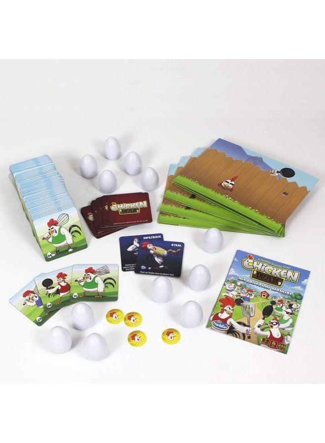 ThinkFun Chicken War Game - A Strategic Board Game with a Fun Theme and Hilarious Artwork, Perfect for Game Nights - Image 2