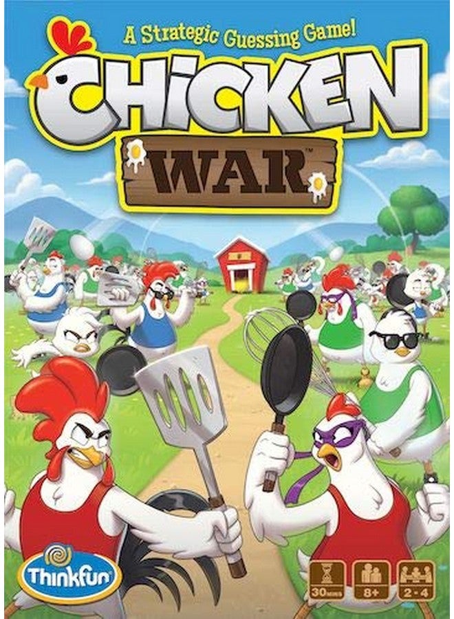 ThinkFun Chicken War Game - A Strategic Board Game with a Fun Theme and Hilarious Artwork, Perfect for Game Nights - Image 5