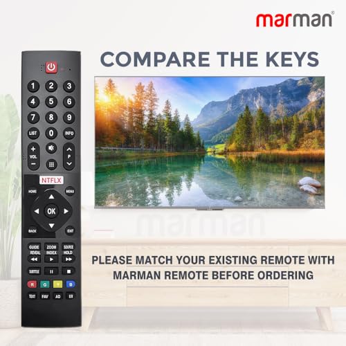 marman® Compatible with Panasonic Smart 4K LED LCD HD Tv Remote Control Original with Netflix Function Non Voice Command Without Google Assistant Pairing not Required ! - Image 4