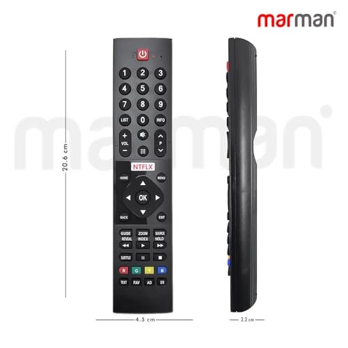 marman® Compatible with Panasonic Smart 4K LED LCD HD Tv Remote Control Original with Netflix Function Non Voice Command Without Google Assistant Pairing not Required ! - Image 5