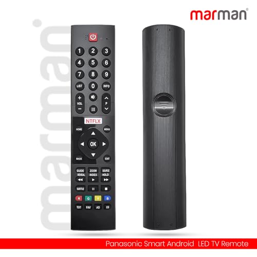 marman® Compatible with Panasonic Smart 4K LED LCD HD Tv Remote Control Original with Netflix Function Non Voice Command Without Google Assistant Pairing not Required ! - Image 3