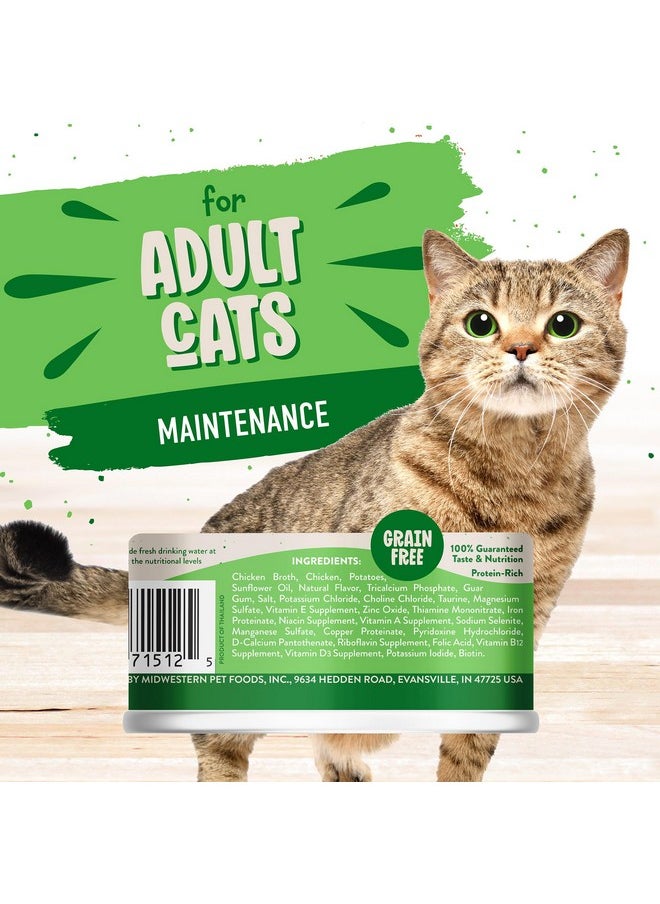 Earthborn Holistic Earthborn Holistic Chicken Catcciatori Grain-Free Moist Cat Food 3 oz Can  - Image 2