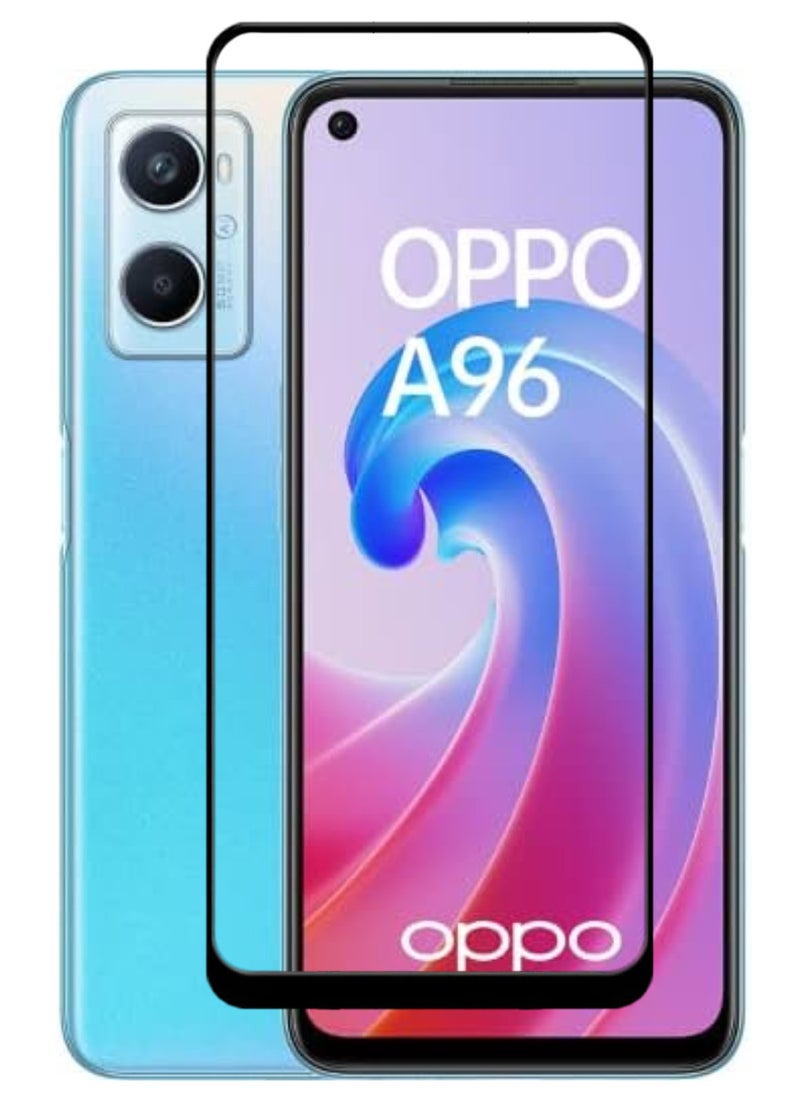 ACLIX Antistatic ESD Dustproof Premium Quality High Definition Tempered Glass Screen Protector Designed For Oppo A96 - Image 1