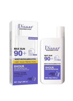Disaar Sunscreen ,Moisturizer And Brighten ,very High Protection SPF 90, 50 grams