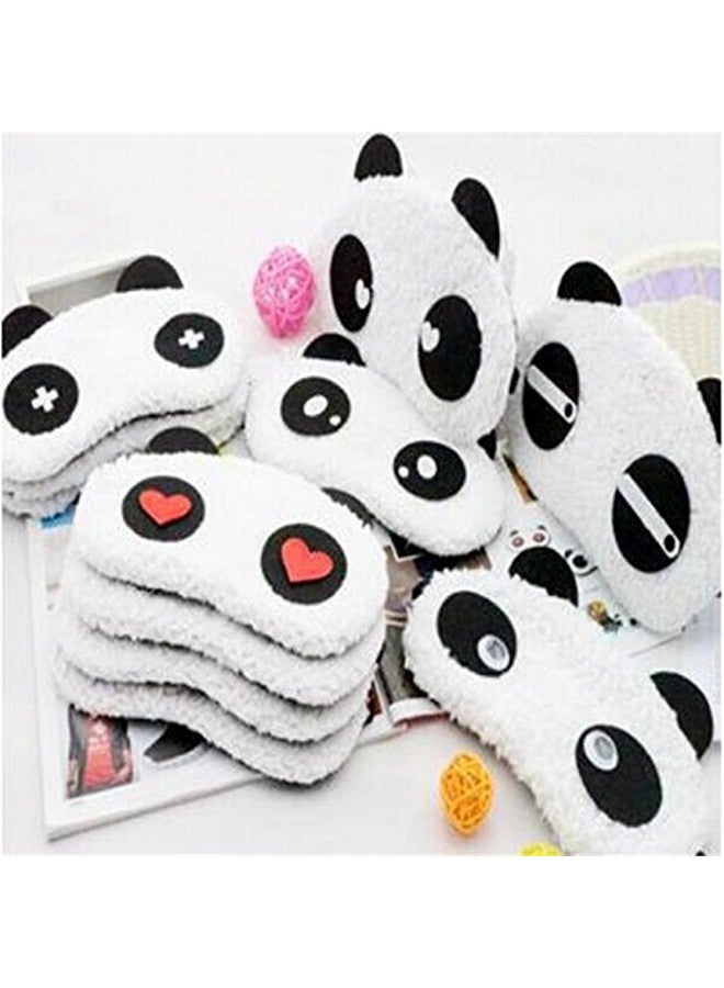 Jenna Eyelashes Panda Sleeping Eye Mask, White, 40.82G - Image 3