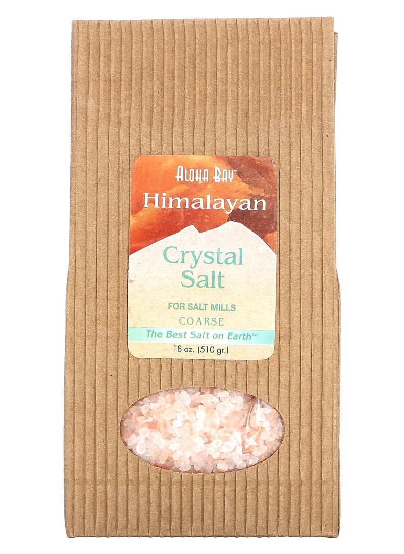 Aloha Bay - Himalayan Crystal Salt, Coarse, 18 oz (510 g) - Image 1