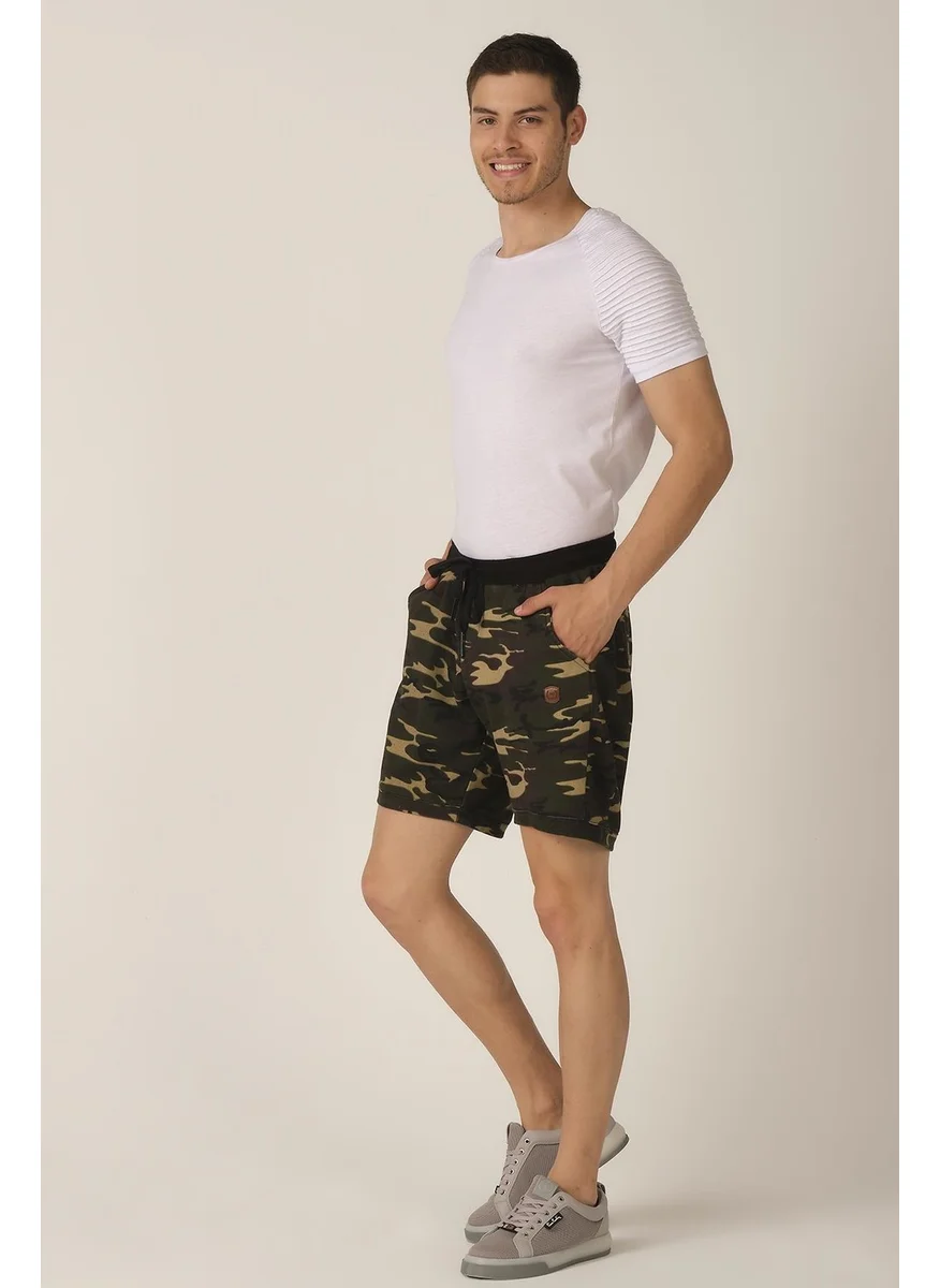 الكسندر جاردي Camouflage Pattern Shorts (E21-50300)