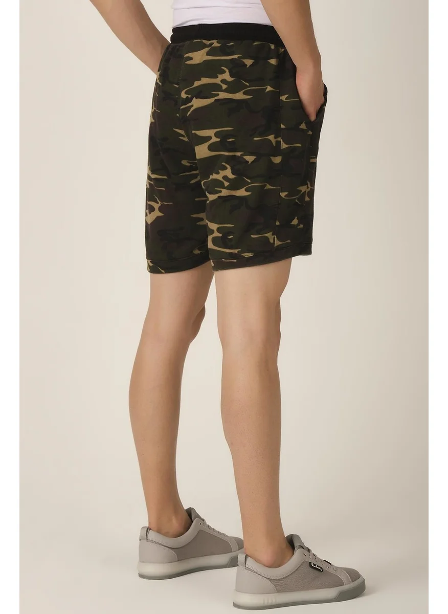الكسندر جاردي Camouflage Pattern Shorts (E21-50300)