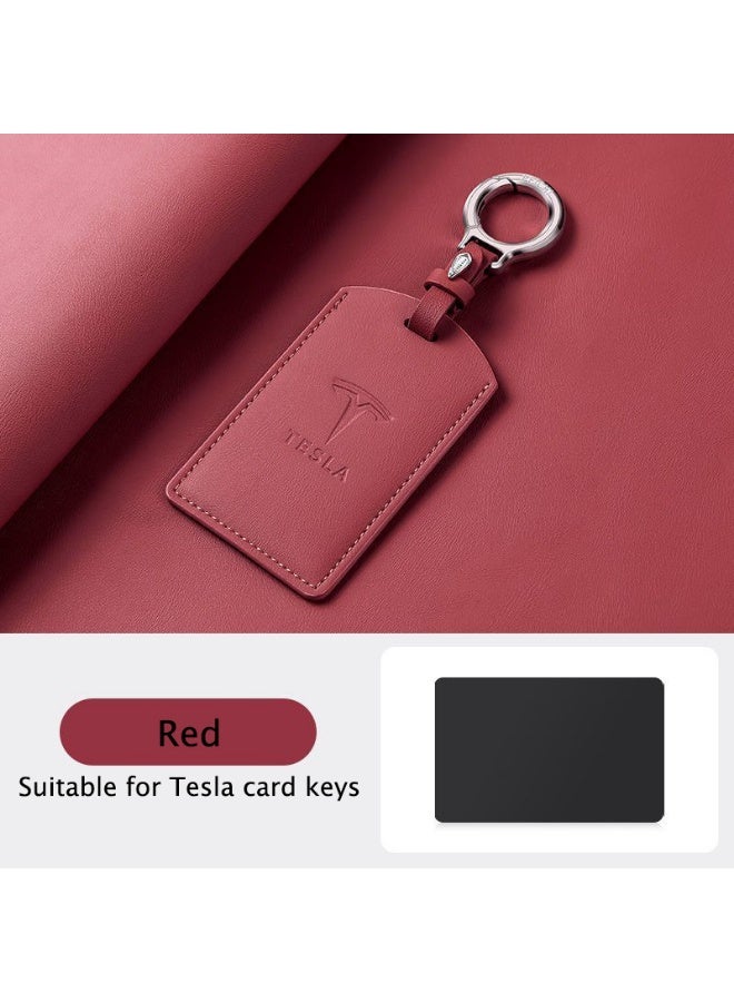 Tesla Car Card Key Protection Cover is suitable for all Tesla Model 3/Y Model x/s stylish leather card protection covers - Image 2