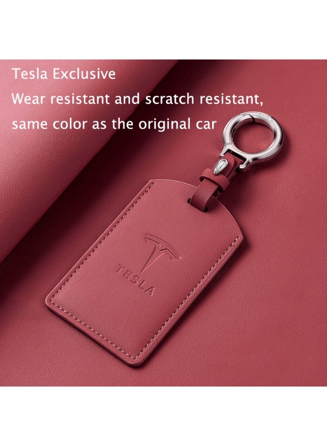 Tesla Car Card Key Protection Cover is suitable for all Tesla Model 3/Y Model x/s stylish leather card protection covers - Image 3