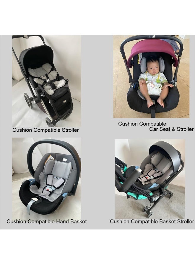 AICTIMO Head and Body Support Pillow Compatible with Doona Car Seat Strollers, Stroller Cushion - Image 2