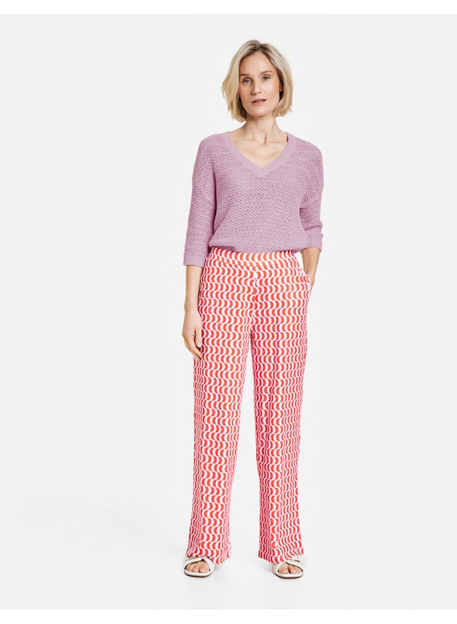 GERRY WEBER Patterned slip-on trousers  - Image 2