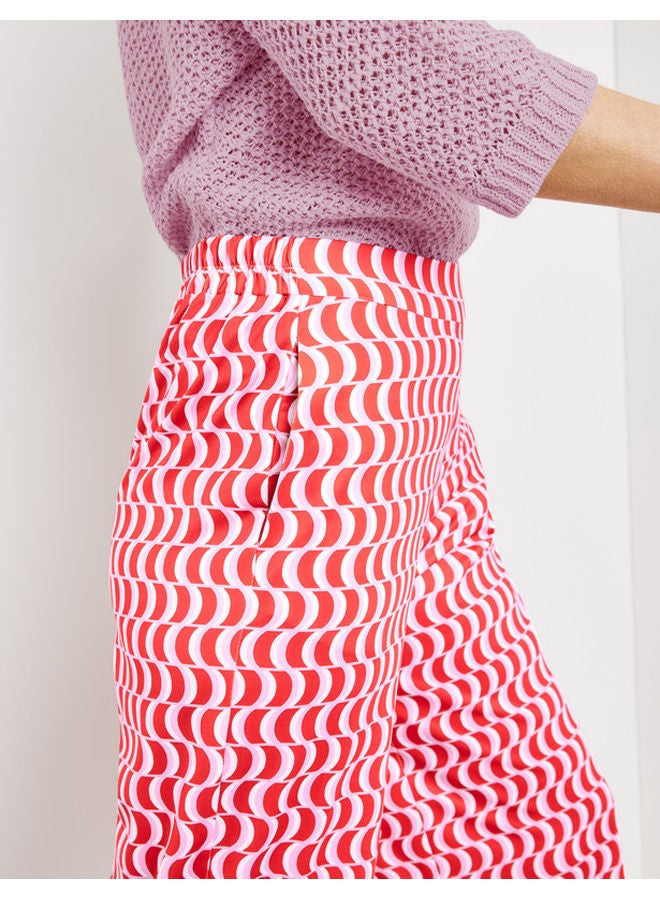 GERRY WEBER Patterned slip-on trousers  - Image 5