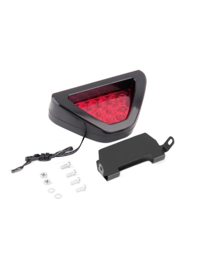 12 Led Car Brake Lights, Universal Tail Lights, Triangle Warning Lights, Red with Flash Mode - Image 4