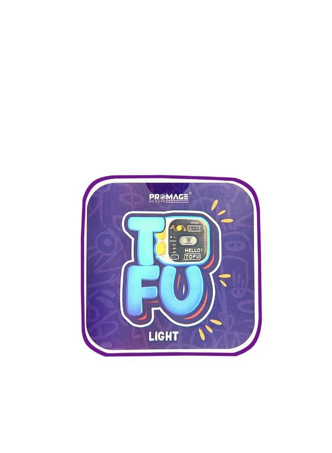 PROMAGE PM 100R TOFU PORTABLE RGB LED CAMERA LIGHT - Image 1