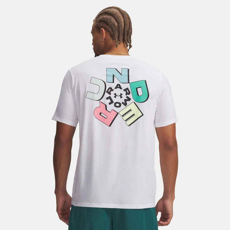 UNDER ARMOUR Men's Radial Wordmark T-Shirt