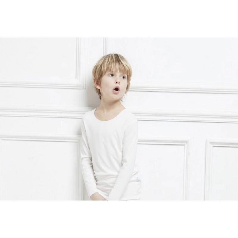 Children'S Base Layer T-Shirt For Toddlers And Older Children, Class A Modal Seamless Thin Long-Sleeve Top For Boys And Girls - Image 3