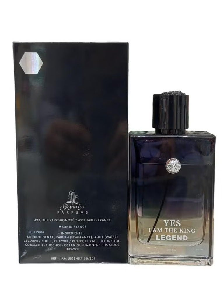 جيبارليس عطر يس اي ام ذا كينج ليجند للرجال 100 مل او دى برفان - Image 2