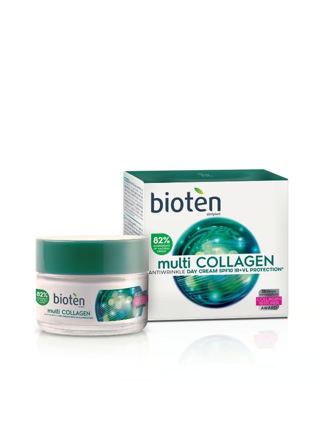 bioten Multi-Collagen Antiwrinkle Day Cream SPF10 50ml - Image 1
