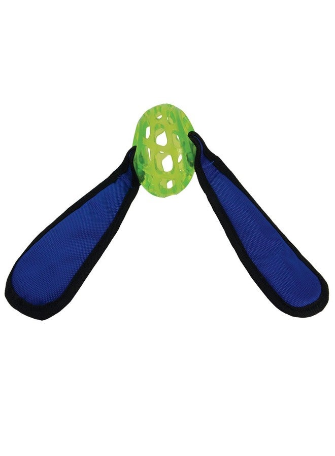 Hero Caitec Corp (CAIAB) Hero TugTime Soft Rubber Bunny Ball, Green Dog Toy - Image 1