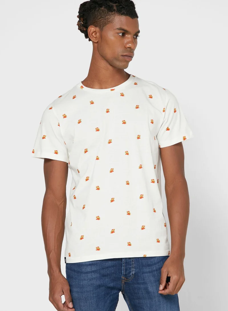 DEDICATED Super Mario Pattern T-Shirt