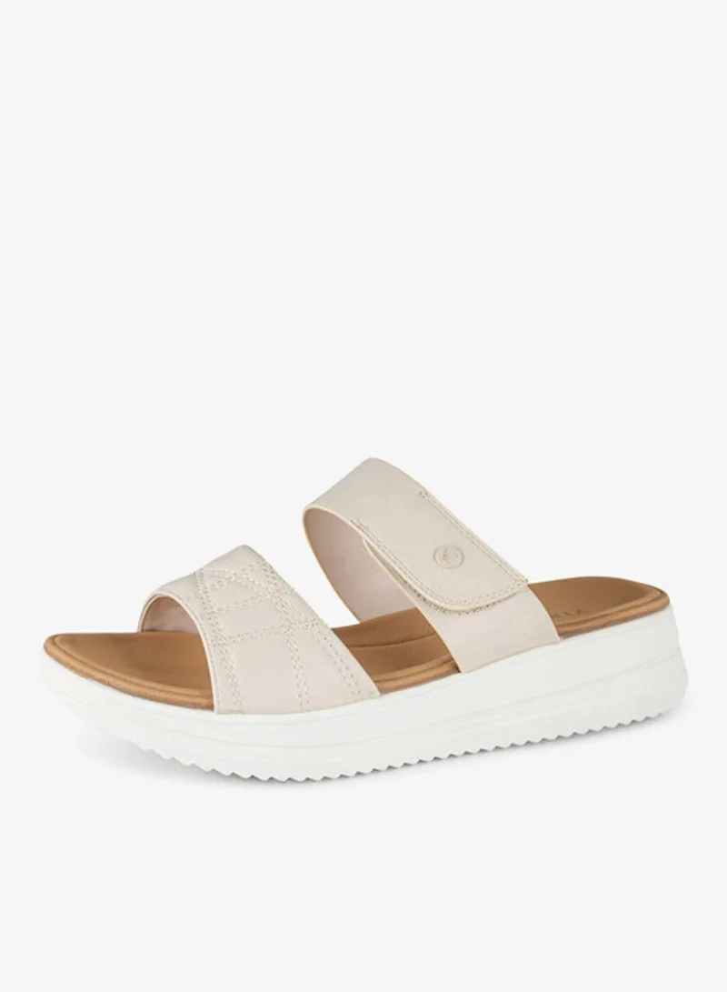 Vincci Women Multi Strap Wedge Sandals