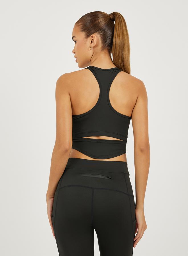 Styli Racerback Curved Hem Padded Tank - Image 5