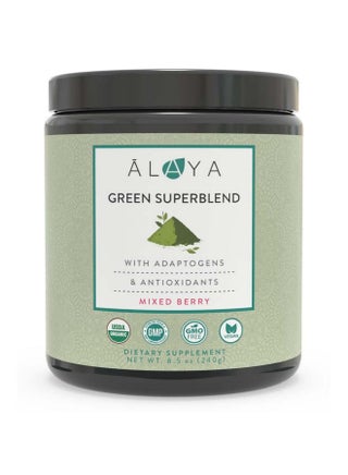 Alaya Organic Super Greens Powder Premium Green Juice Superfood Supplement Powder Adaptogens Antioxidants & Probiotics Blend Usda Organic Nongmo Vegan 30 Servings (Mixed Berry) - pzsku/ZEA7D4155AA2FDF395D35Z/45/_/1695146077/b858adde-03f9-452b-8154-29e5c08b5059