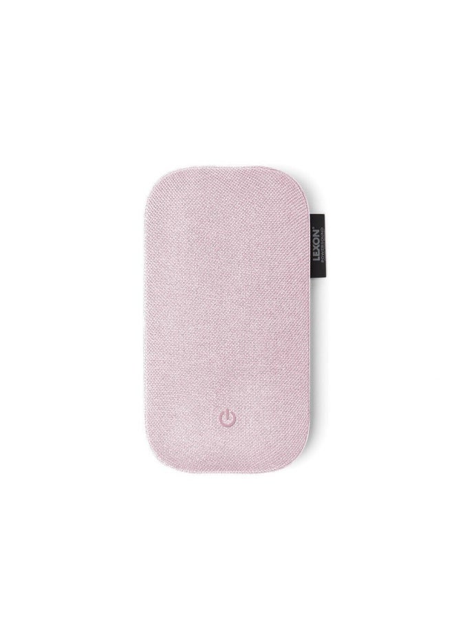 Lexon Powersound Wireless Power Bank 5000mAh with Bluetooth Speaker & Qi Wireless Charging – Pink - Image 2